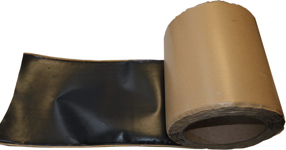 Flat Roof repair - EPDM cover Tape to be used on an EPDM Rubber roof Flat Roof repair - EPDM cover Tape to be used on an EPDM Rubber roof