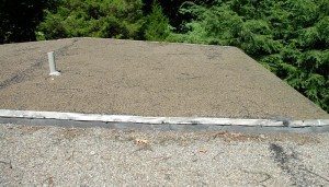 Hot Tar and Gravel Flat Roof - West Virginia