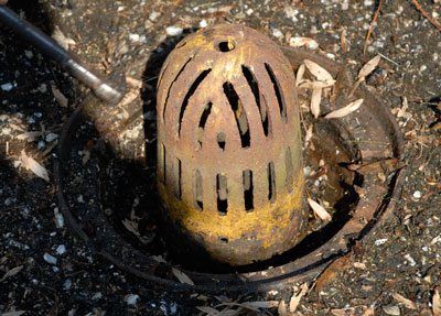 The worst strainer over a drain.This strainer has too little slots to allow small debris through.