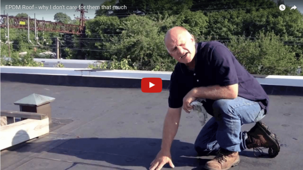 EPDM Rubber membrane fails prematurely due to the extreme heat on a roof