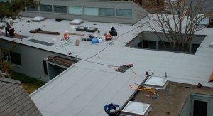 Modified Bitumen Torch Down Flat Roof - West Virginia