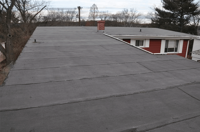 Modified Bitumen Mop Down Roof Flat Roof Repair