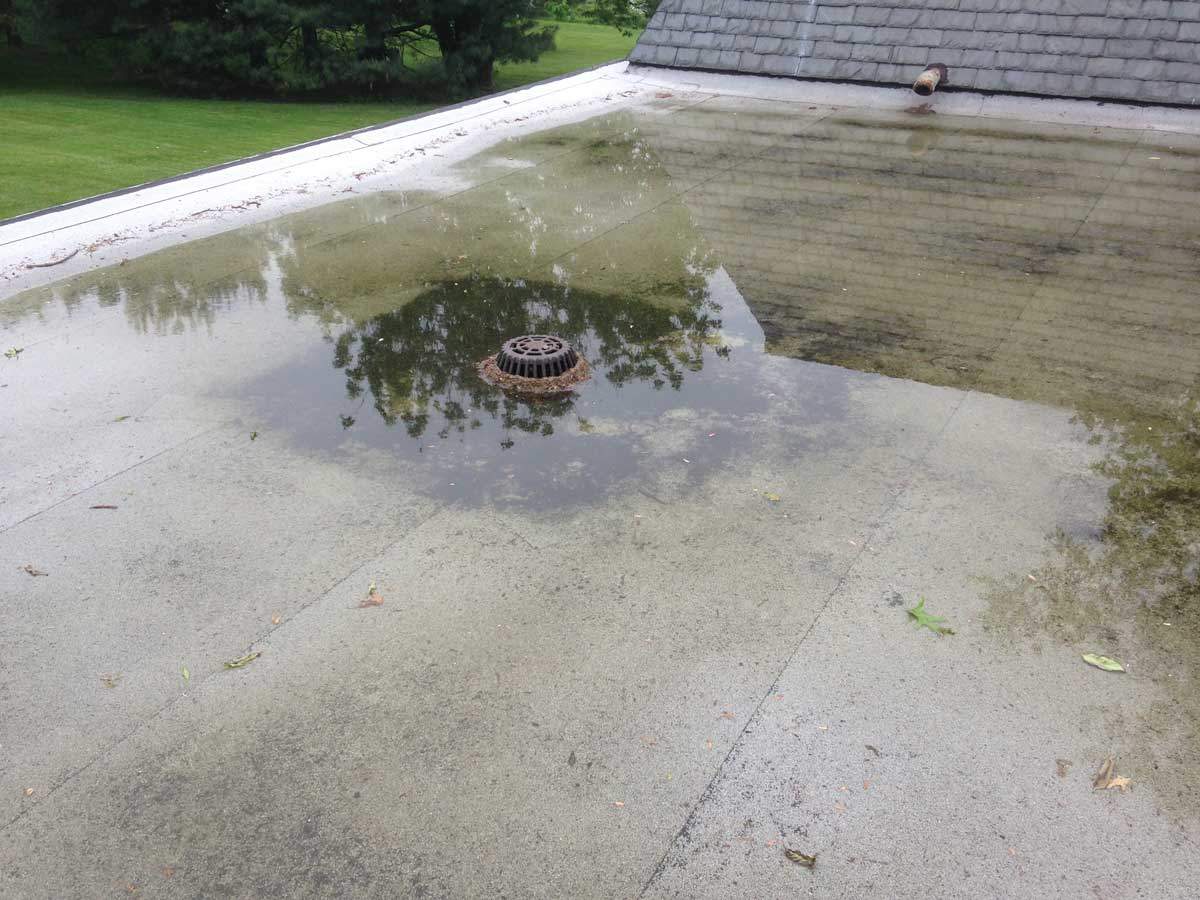 Leak Repairs on Flat Roofs