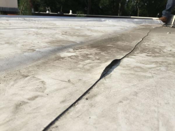 TPO Roof membrane - Seam failure