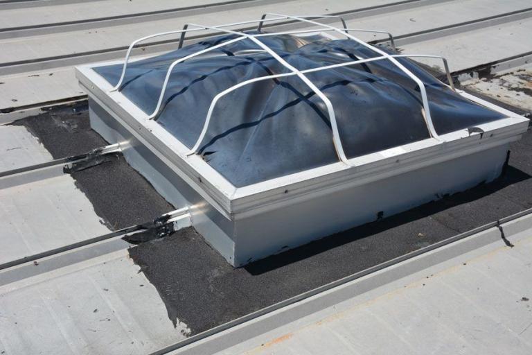 metalroofskylightflashing Flat Roof Repair