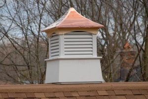 Cupola install on a flat roof