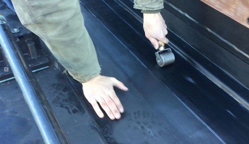 roof rubber epdm tape curb flat roofing torch flashing installation repair heat install bitumen modified roll systems shy materials conditioner