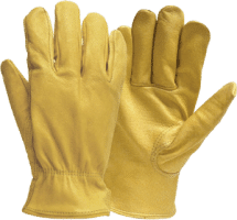 Gloves for making roof repairs on a Torch Down Rubber roof