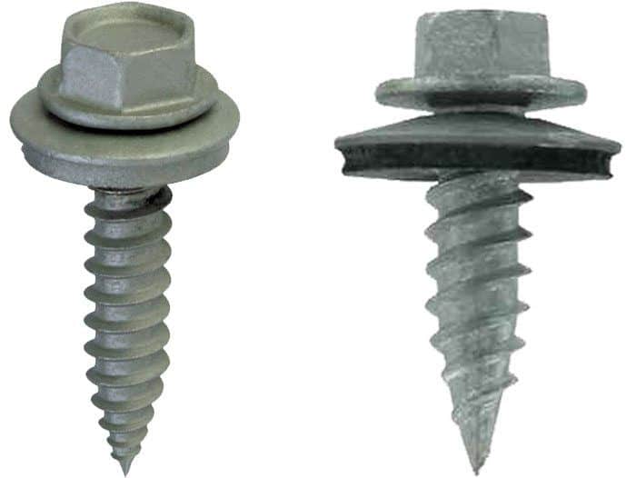Metal Roof Screws and rubber or neoprene washers are the cause for leaks