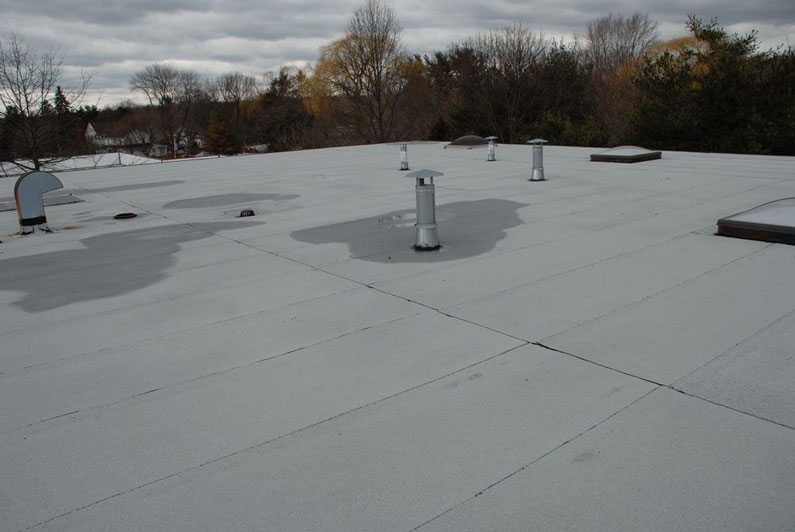 Torch Down Rubber roof Installation of over 20 years ago