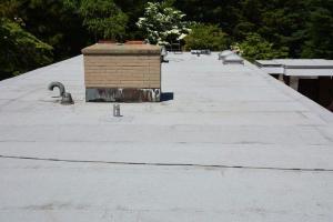 Roof Vents Installed - Flat Roof Repair - Tyler TX - Roofing Materials