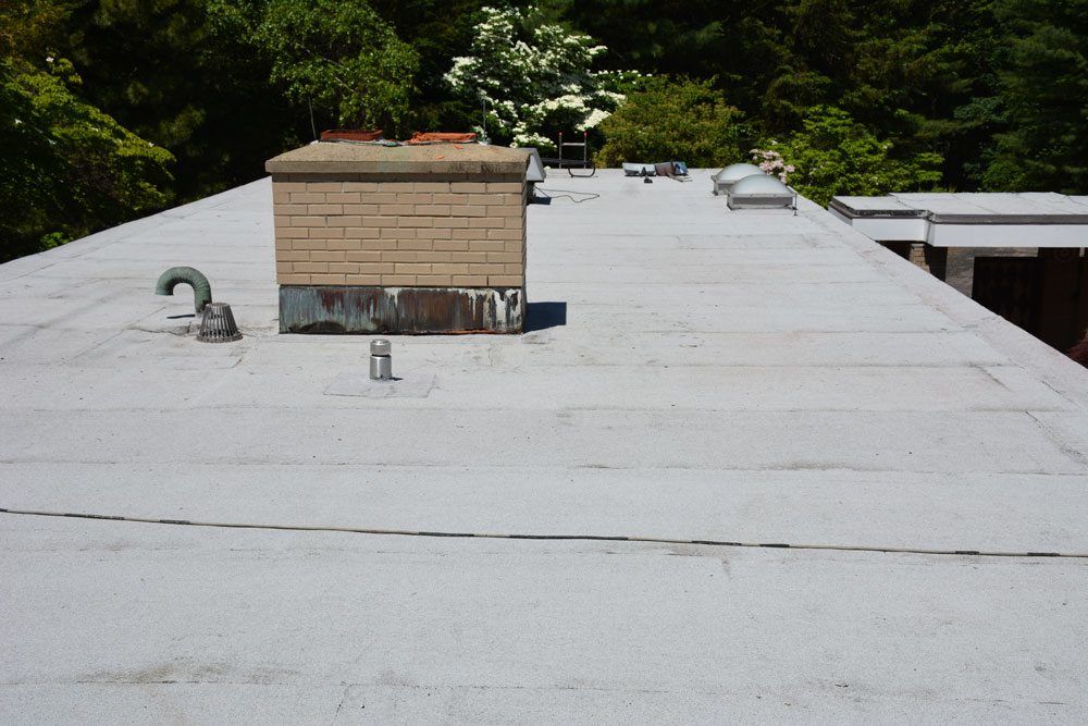 New-roof,-vents-and-drains - Flat Roof Repair