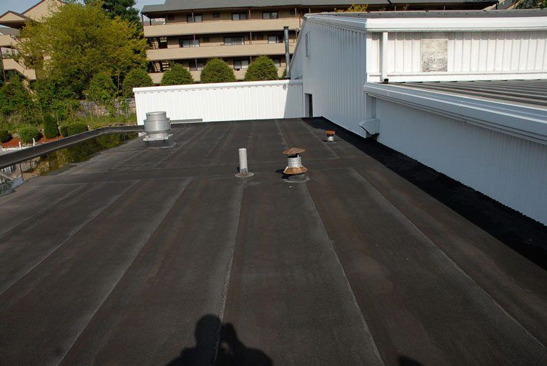 Unprotected Torch Down rubber Roof lasted over 15 years