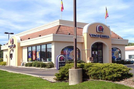 Taco Bell Building - Flat Roof Repair - Clean cut roofing Contractor, Tyler Texas - Clean Cut Roofing Contractor