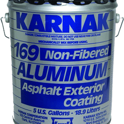 Which Silver Coating or Asphalt Aluminum Paint to use?