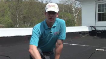 Video Torch Down Rubber Roof Membrane - Flat Roof Repair - PA