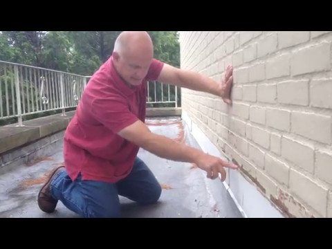 how to fix a flat roof leak