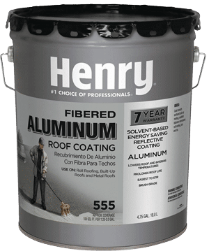 Henry-Fibered-Aluminum-Paint or Silver Coating can be bought at Home Depot