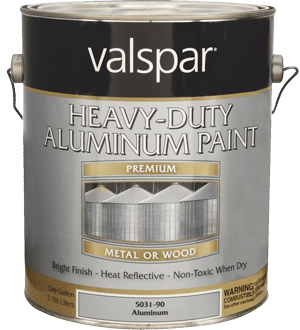 Valspar Heavy-Duty Aluminum Paint