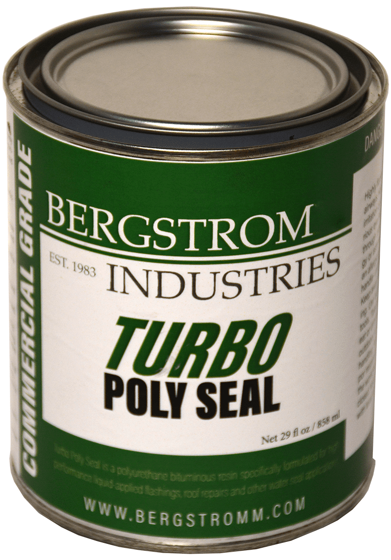 Turbo Poly Seal Repair Kit is used for any repair on a roof